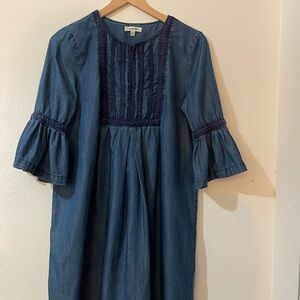 Blue Denim Dress